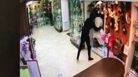 В Татарстане мужчина в маске, перчатках и капюшоне похитил из цветочного магазина медведя