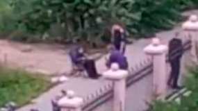 Женщина, которая сидела на стуле напротив церкви в Татарстане, была убита