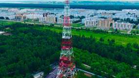 Нижнекамская телебашня засияет цветами флага Татарстана - НТР 24