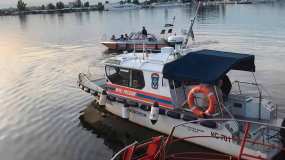 В Татарстане на Волге загорелся катер с детьми - НТР 24