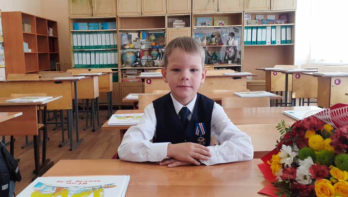 Мальчика из Татарстана наградили медалью «Доблесть и отвага»