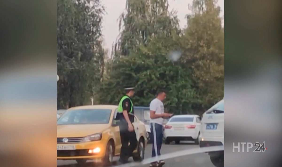 В Нижнекамске поймали пьяного таксиста