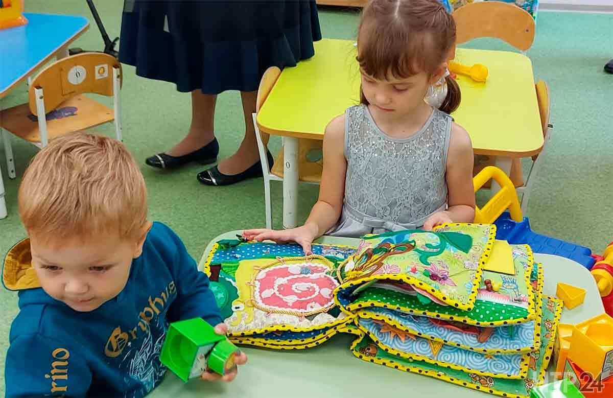 Научатся играть в шашки: в Нижнекамске детский сад «Ласточка» открылся после капитального ремонта
