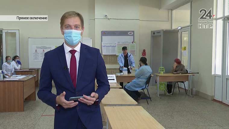 Телеканал НТР 24 показывает, как проходит единый день голосования в Нижнекамске