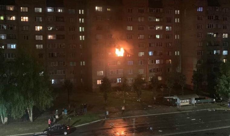 В Нижнекамске произошёл пожар в жилом доме