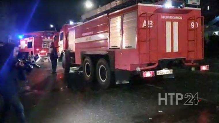В Нижнекамске при пожаре в жилом доме погиб мужчина
