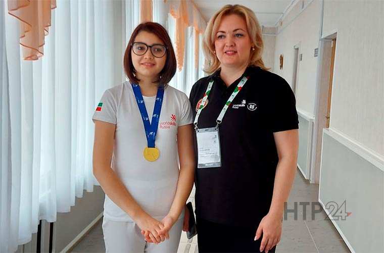 Юная нижнекамка завоевала золото всероссийского финала WorldSkills