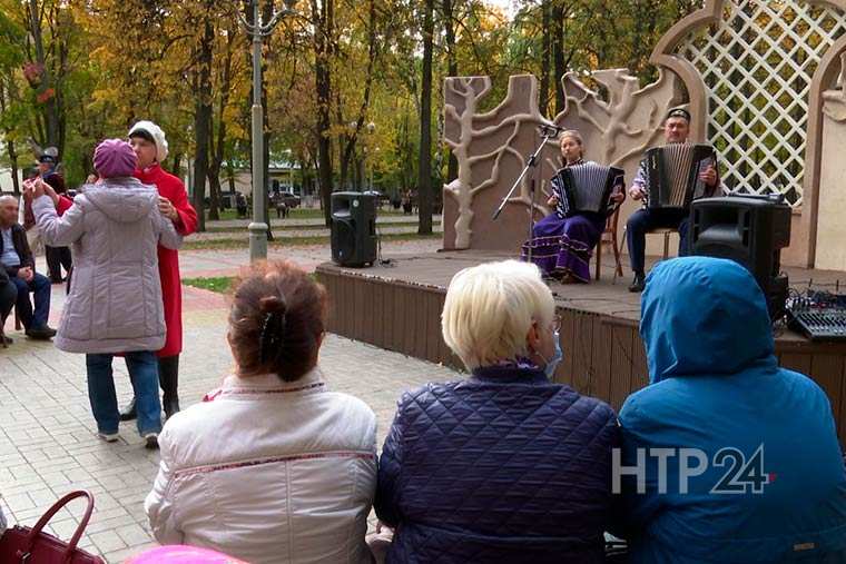 В Нижнекамске уже в пятый раз прошёл фестиваль гармонистов