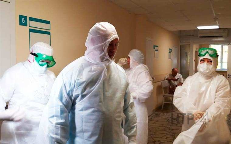 Медсестра поликлиники №1 Нижнекамска проработала в ковид-госпитале 8 недель
