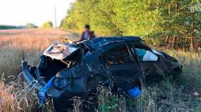 В Татарстане около лесопосадки нашли машину с мёртвым водителем