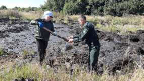 В Нижнекамском районе экологи выявили земельный участок, загрязнённый отходами нефтяного битума