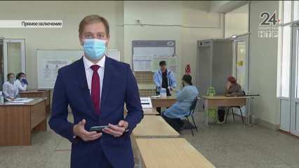 Телеканал НТР 24 показывает, как проходит единый день голосования в Нижнекамске