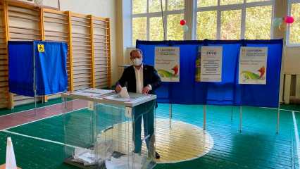 Мэр Нижнекамска проголосовал на выборах президента Татарстана