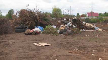 Жители нижнекамского посёлка Субай обнаружили несанкционированную свалку - НТР 24