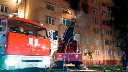 Прокуратура Татарстана проводит проверку по факту пожара в доме на ул.Сююмбике в Нижнекамске