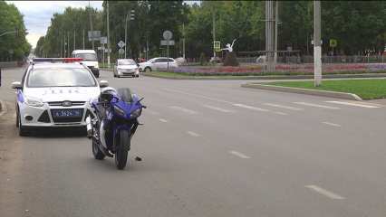 В Нижнекамске мотоциклист сбил 10-летнюю девочку на пешеходном переходе