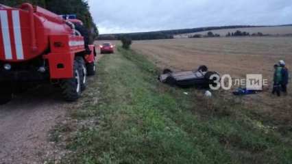 Молодой пассажир «Лады» погиб в результате ДТП на трассе в Татарстане