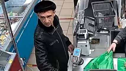 В Нижнекамске разыскивают мужчину, тратившего в магазинах деньги с чужой карты