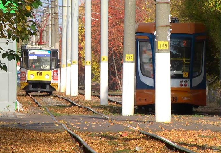 В расписании ещё двух трамвайных маршрутов в Нижнекамске произошли изменения
