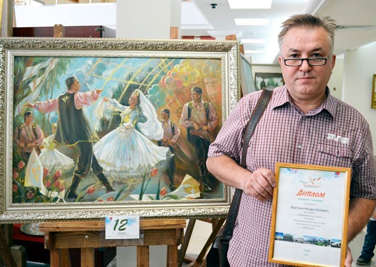 В Нижнекамске откроется выставка «Процветай, мой край родной» известного художника