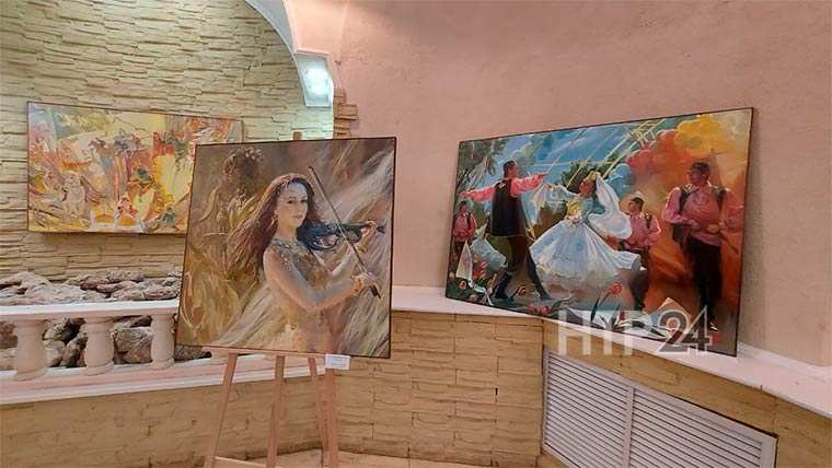 В Нижнекамске открылась выставка работ художника Ильдуса Муртазина