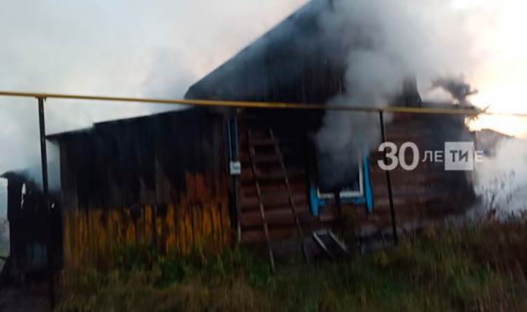 В Татарстане в сгоревшем доме погибли мама с пятимесячным ребёнком