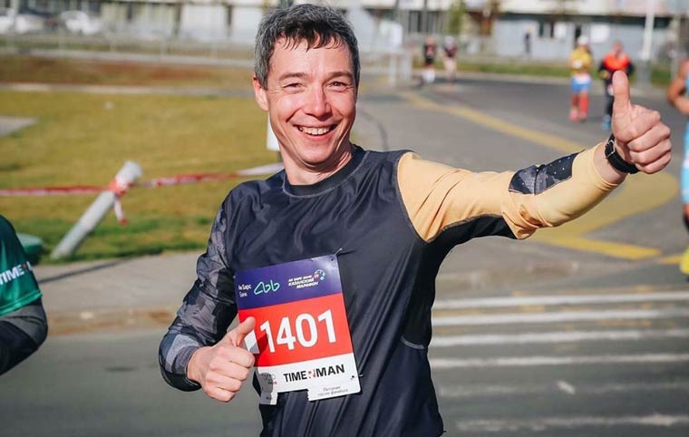 Нижнекамский хирург пробежал «Казанский марафон» за 3 часа 54 минуты