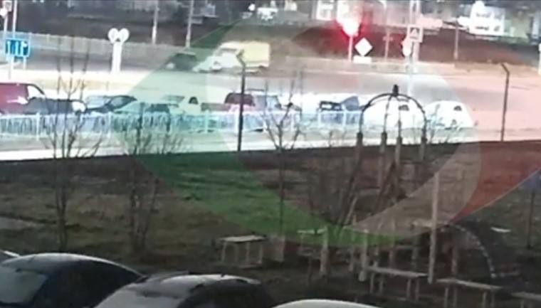 ДТП со «скорой» в Нижнекамске попало на видео
