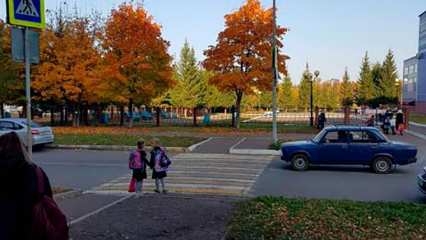 Нижнекамец просит оборудовать лежачего полицейского возле школы - НТР 24