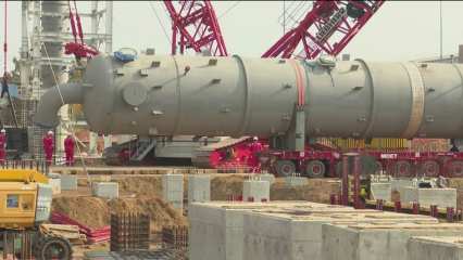 Нижнекамским школьникам показали новый этиленовый комплекс ЭП-600 - НТР 24