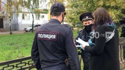 В Татарстане полицейские снова начали штрафовать людей без масок