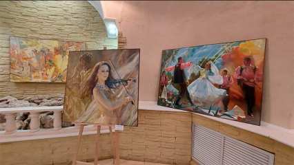 В Нижнекамске открылась выставка работ художника Ильдуса Муртазина