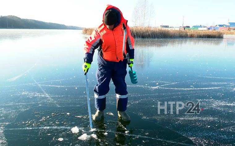 ГИМС Нижнекамска: выход на лёд рек категорически запрещён