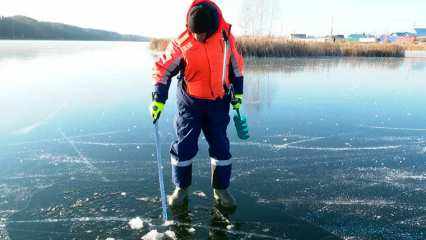 ГИМС Нижнекамска: выход на лёд рек категорически запрещён