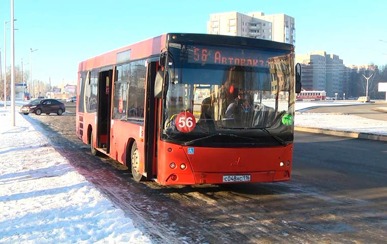 В Нижнекамске запущено в рейс 9 новых автобусов
