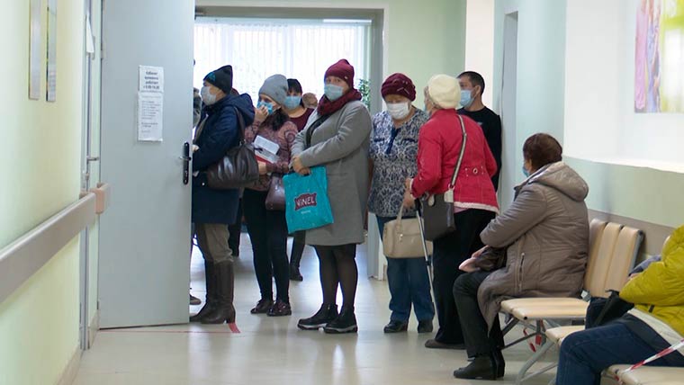 В Нижнекамской больнице изменилось расположение кабинетов для пациентов с температурой