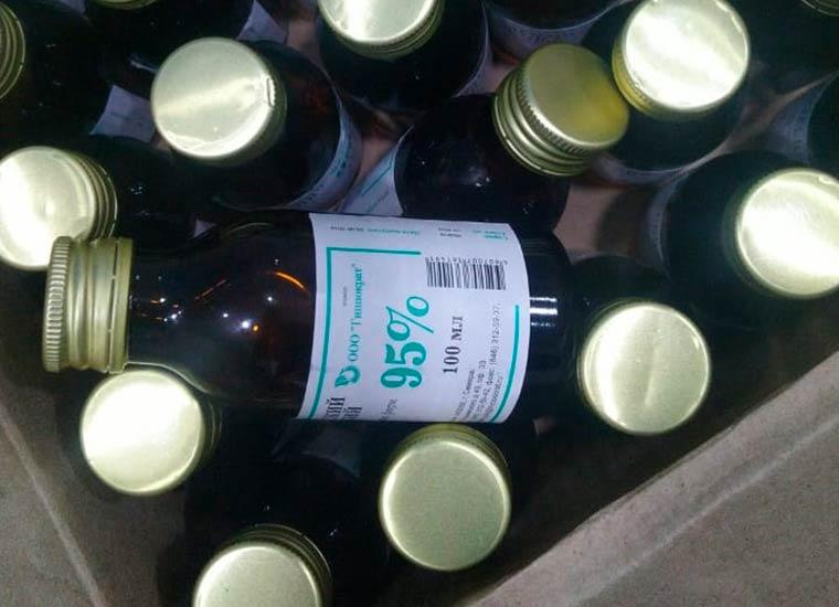 У жителя Татарстана полицейские изъяли почти 1,5 тыс. литров поддельного алкоголя