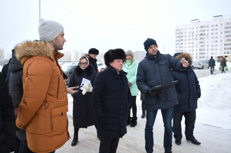 Айдар Метшин одобрил строительство парковки на одной из улиц Нижнекамска