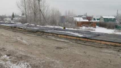 Бетонную дорогу на дамбе в Нижнекамске планируют доделать к февралю - НТР 24