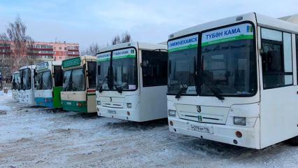 В Нижнекамске поменялось расписание автобусов