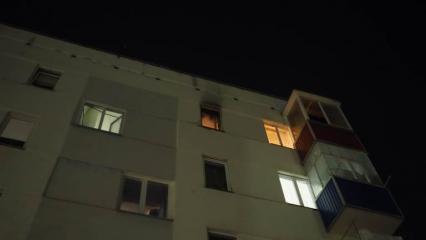 При пожаре в одной из пятиэтажек Нижнекамска погиб человек