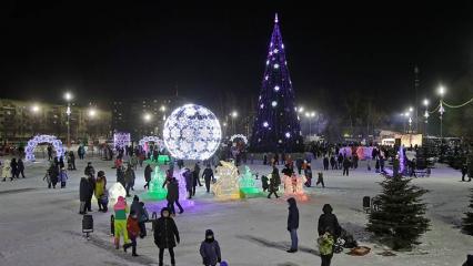 На «Солнечной поляне» в Нижнекамске сегодня откроется новогодний городок - НТР 24