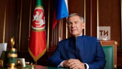Минниханов поздравил жителей Татарстана с наступающим Новым годом