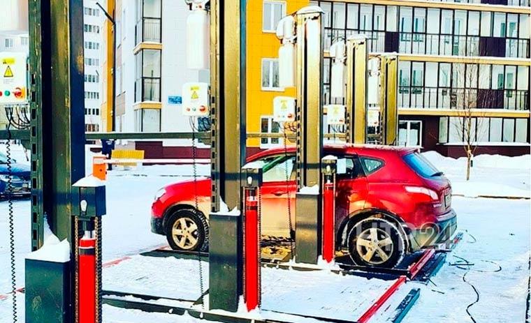Не для нас: в Казани установили современную парковку