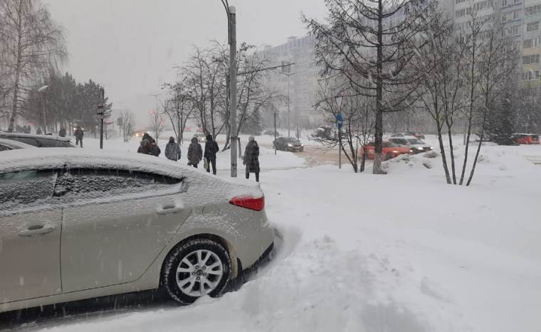 Метель и снежные заносы: синоптики предупредили об ухудшении погоды в Татарстане