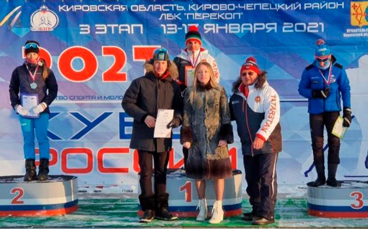 Нижнекамка взяла второе «золото» на третьем этапе кубка России