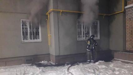 В новогоднюю ночь в Нижнекамске из-за пожара в квартира на ул.Табеева пришлось эвакуировать людей