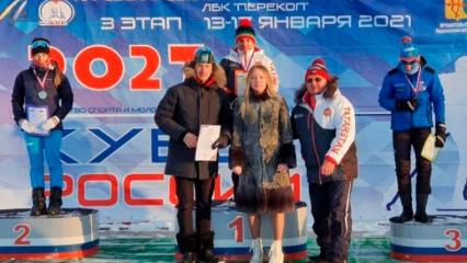 Нижнекамка взяла второе «золото» на третьем этапе кубка России