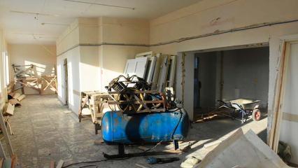 В стационаре нижнекамской детской больницы начался капремонт - НТР 24