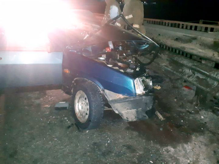 В страшном ДТП с грузовиком на трассе в Татарстане погиб начинающий водитель